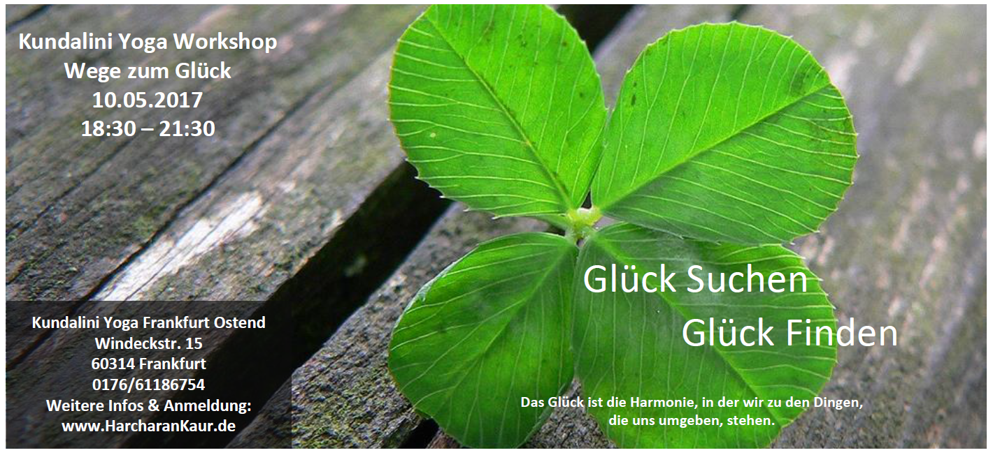 Kundalini Yoga Glücksworkshop